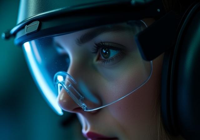 Safety goggles and ear protection